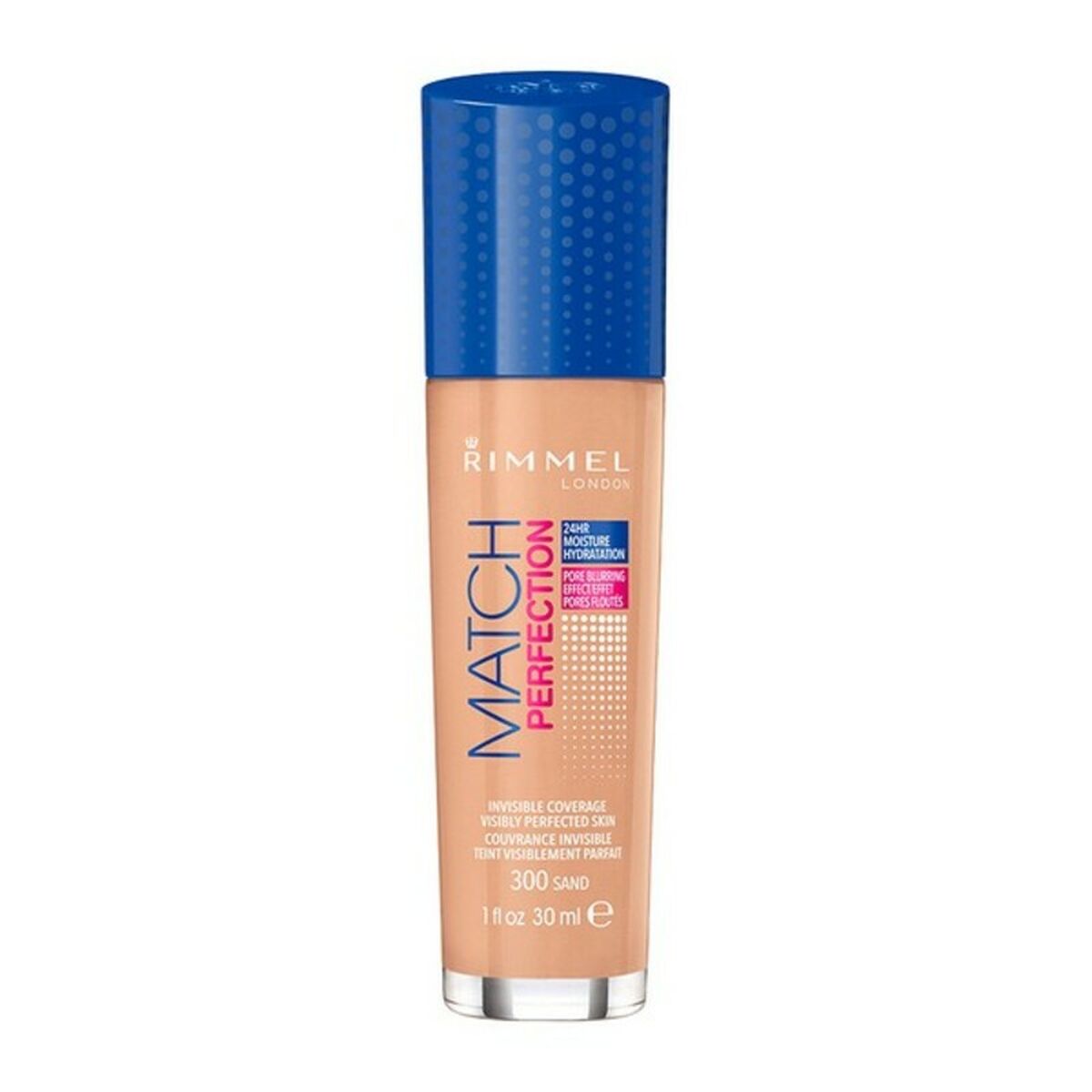 Flydende makeup foundation Match Perfection Rimmel London (30 ml)